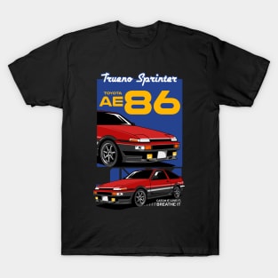 Retro Trueno AE86 Car T-Shirt